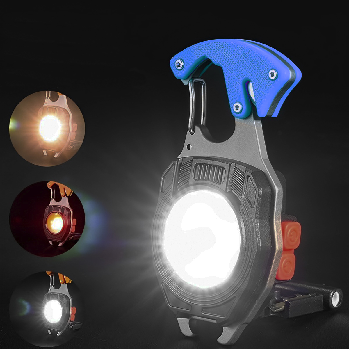 Miniatura 5 de Mini Linterna COB 9 en 1 W5147